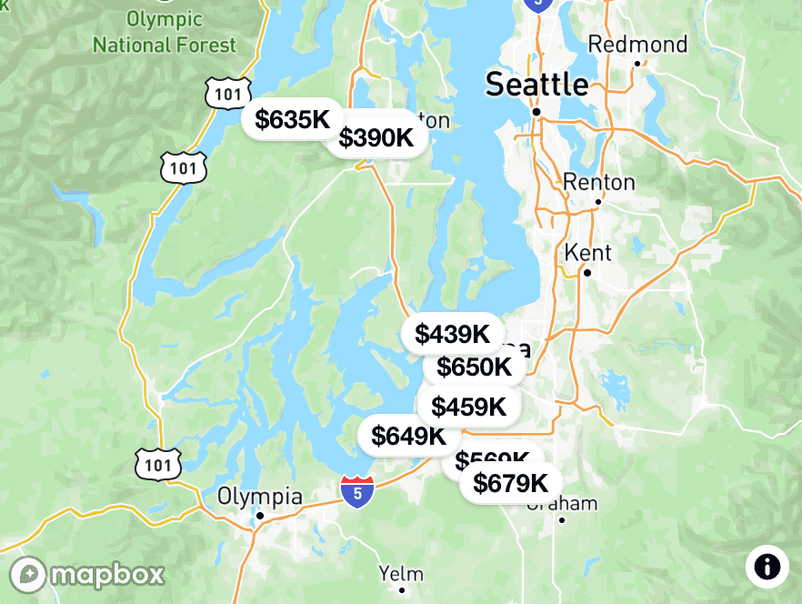 Best Affordable Areas Near Seattle